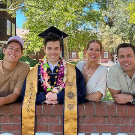 Ben Azelart and his family.